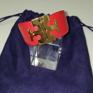 Tory Burch Leather Bracelet